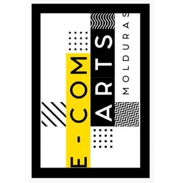 Imagem de Moldura em Madeira com vidro - Tamanho 20x30 vidro (Preto)