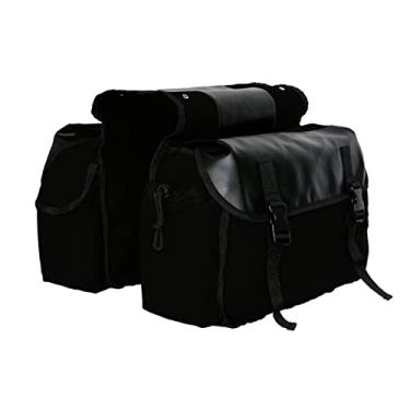 Imagem de Shkalacar Bolsas de selim de motocicleta, alforjes impermeáveis para motocicletas, alforje, bolsas laterais de ferramentas para ciclismo, bagagem, lona de viagem, à prova d'água, caixa de ferramentas
