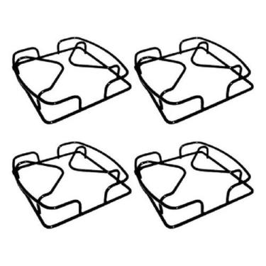 Imagem de Kit 4 Grelhas Para Fogão Electrolux 52sb