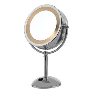 Imagem de Espelho De Aumento Dupla Face Light 3X G-Life 220V, 220V