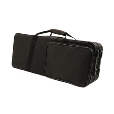 Imagem de Dynwave Trompete backpack tira dupla ombro ombro Profissional Profissional 600D Canvas Poeira à prova de pó com partitura Pocket Pocket Trumpe Case