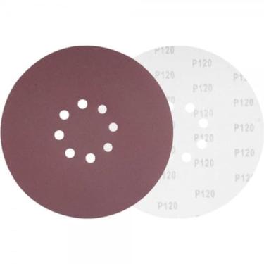 Imagem de Vonder, Disco De Lixa Com Costado Em Pluma 225 Mm, Grão 120, Para As Lixadeiras Lpv 400B, Lpv 600, Lpv 925, Lpv 950B E Lpv 1000.