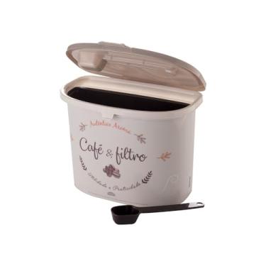 Imagem de Porta Café/Filtro Decorado Plasútil