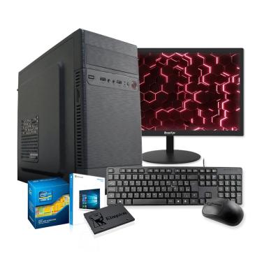 Imagem de Computador Completo Intel Core i3 8GB ssd 240GB Monitor hdmi