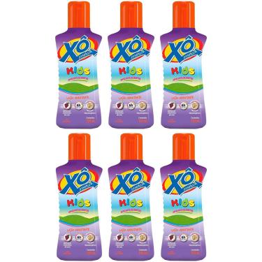 Imagem de Xô inseto kids repelente de insetos repele o mosquito da dengue proteção para as crianças 6x 100ml