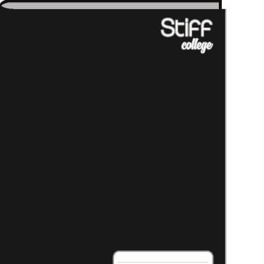 Imagem de Caderno Brochura 80 Folhas 190x250mm Stiff College Capa Dura