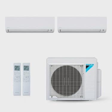 Imagem de Ar-Condicionado Multi Split Inverter Daikin 28.000 BTUs (1x Evap hw 18.000 + 1x Evap hw 24.000) Quente/Frio 220V