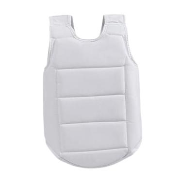 Imagem de UGPLM Protetor de tórax karatato Taekwondo Vest Equipamento Prático Equipamento Protetor Ajuste Proteção Costela a Costela para Treinamento de MMA, S