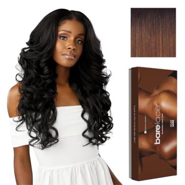Imagem de Sensationnel Bare lace 13x6 wigs - unit 15 glueless synthetic with 180 degree preplucked hairline non lifting 2040 larger grid thinner lace - Barelace unit 15 (FLAMBOYAGECHOCOLATE)