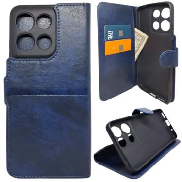 Imagem de Capa Carteira para Motorola G15 Azul Marinho