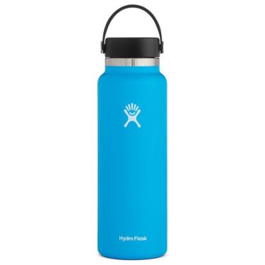 Imagem de Garrafa térmica Hydro Flask, boca larga e tampa flexível, 1,18 L