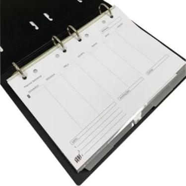 Imagem de Caderno Fichário Argolado Yes B5 Colegial 5 Divisórias 96Fls, Preto