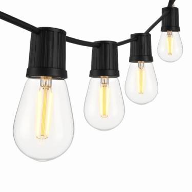 Imagem de Varal de Luzes Externo Cordão Gambiarra 10 Metros com 10 Soquetes E27 | Sem Lâmpadas, com Prolongador