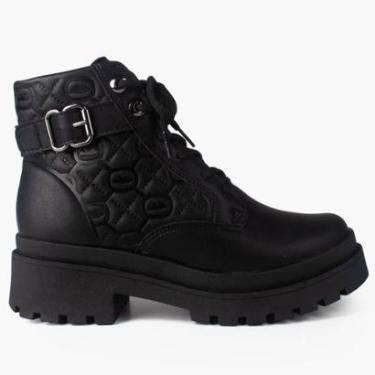 Imagem de Bota Coturno Tratorado Feminino Preto Dakota DA851-0001-Feminino