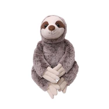 Imagem de Pelúcia Animais do Brasil Bicho Preguiça 28 cm - Fun Divirta-se