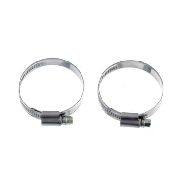 Imagem de Abraçadeira Ferro para Mangueira CT, Cinza, 1 1/2", 2 unidades, Bemfixa