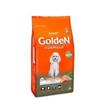 Imagem de Ração Golden Fórmula Mini Bits para Cães Adultos de Pequeno Porte Sabor Salmão e Arroz 1kg