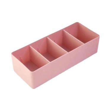Imagem de Caixa De Armazenamento De Mesa Com Divisória Destacável, Organizador D