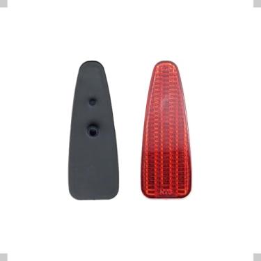 Imagem de BAR AUTOTECH Refletores traseiros de parafuso, triângulo vermelho grande angular com corpo curvo, suporte auto-roscante M4 para bicicleta e bicicleta elétrica (vermelho, 2,76 × 0,79 × 0,79 × 1,3 cm, 2