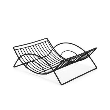 Imagem de Fruteira de Mesa Organizador p cozinha Design Preto - LIDER