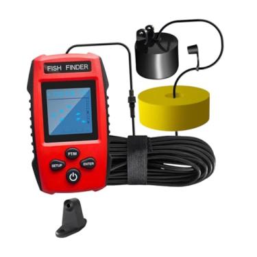 Imagem de menolana Sonar portátil, localizador de peixes, ferramenta leve para pesca, transdutor de profundidade portátil para barcos, pesca marítima, lago, caiaques,