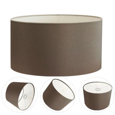 Imagem de Cúpula Abajur Cilíndrica Cp-7025 Ø50x30cm Caqui