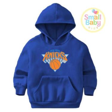 Imagem de Blusa Moletom Infantil/Juvenil Unissex Times de Basquete USA New York 