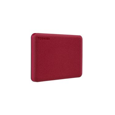 Imagem de HD Externo Toshiba Canvio Advance 2TB USB 3.0 Vermelho