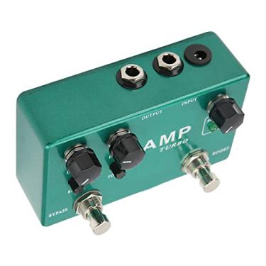 Imagem de Acouto Pedal de Efeito de Reforço Multifuncional de Overdrive Com Bypass de Bypass - Pedal de Guitarra de Metal para Controle de Som Versátil
