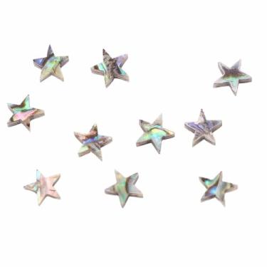 Imagem de Acouto 10pcs Abalone Guitarra de Guitarra Pontos - Marcadores de Braço para Exclusiva, Ukulele, Banjo e Mais