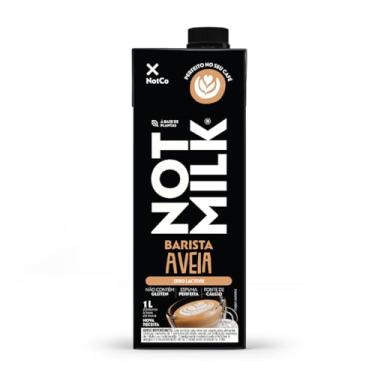 Imagem de Bebida Vegetal NotCo NotMilk Barista 1L, Feito com Ingredientes 100% Vegetais, Sabor Leite, Feito com Aveia, Sem Lactose, Sem Glúten, Ideal para Bebidas com Café, Chá e Matchá, Plant-Based, Vegano