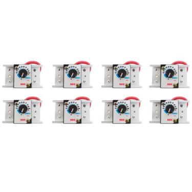 Imagem de Dimmer Kit 8 Peças Regulador Tensão 40a 6000w dimer potência ventilado