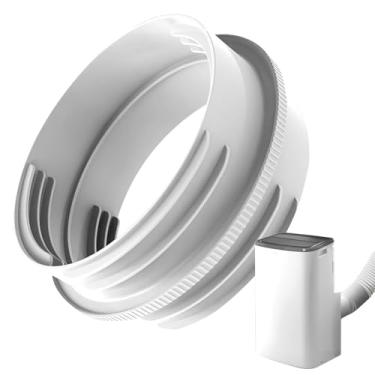 Imagem de Conector De Mangueira Para Ar Condicionado Portátil | Adaptador De Mangueira De Exaustão Para 13/15 Cm | Adaptador Extensor De Montagem Estanque Para Porta Janela Basculante Corrediça Parede Garagem