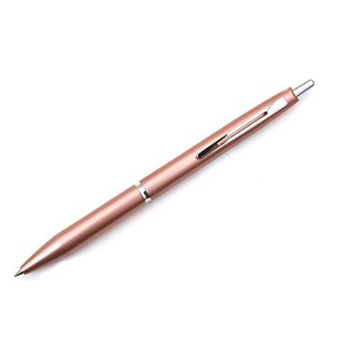 Imagem de PILOT Caneta esferográfica Acroball 1000 Ultra-Premium recarregável e retrátil, barril dourado, ponta fina, tinta preta, caneta única (13662)