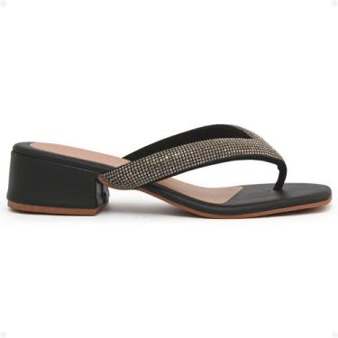 Imagem de Sandalia Feminina Salto Bloco Original Nova Saltinho Venus - Samdar, P