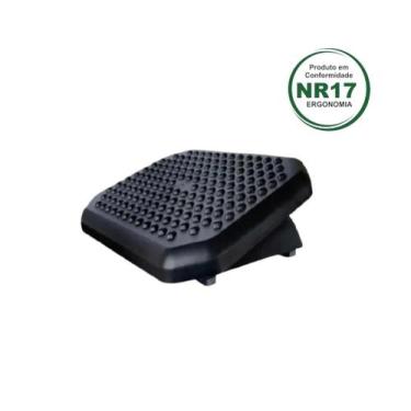 Imagem de Apoio Ergonômico para os Pés com Massageador - Acrinil, Preto