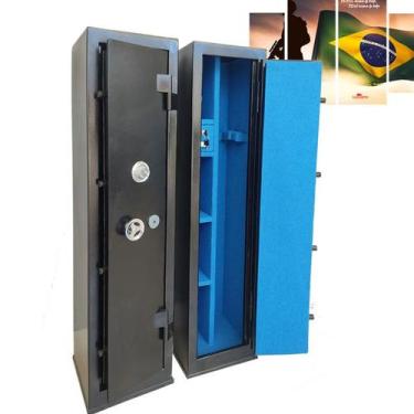 Imagem de Cofre para armas longas 120 cm CR, CAC, EB, Sinarm - Cofres Ventura, P