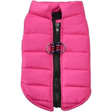 Imagem de Jaqueta De Cachorro Leve E Quente De Inverno Colete Casaco De Animal De Estimação Macio E Confortável Chihuahua Bulldog Francês Pug Jaqueta Impermeável à Prova De Vento Rou, black, L