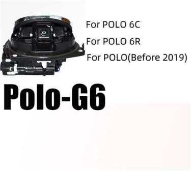 Imagem de Emblema de câmera traseira com logotipo flipping, compatível com RCD330 VW Passat B6 B7 B8 Variant GOLF 6 MK6 Arteon POLO T-Roc CC EOS(For polo 11-18,AHD 1080P)