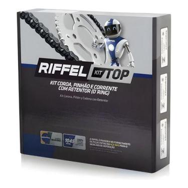 Imagem de Kit Relação Transmissão Fazer250 2018/2023 C/retentor Riffel
