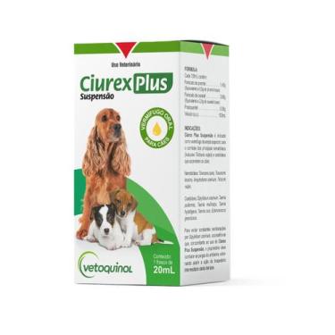 Imagem de Vermifugo Ciurex Plus Suspensão 20ml Cães Vetoquinol