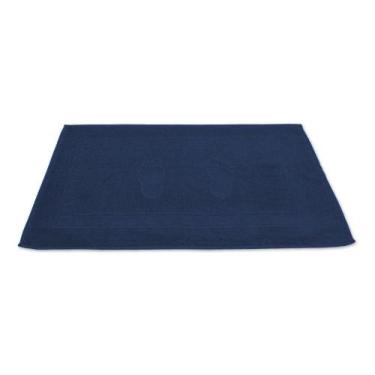 Imagem de Toalha de Piso Buettner Pezinhos 100% Algodão - 45x70cm, Azul Marinho 