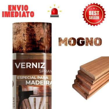 Imagem de VERNIZ SPRAY 400ML MOGNO - ETANIZ Qualidade Excelente Envio Hiper Expr