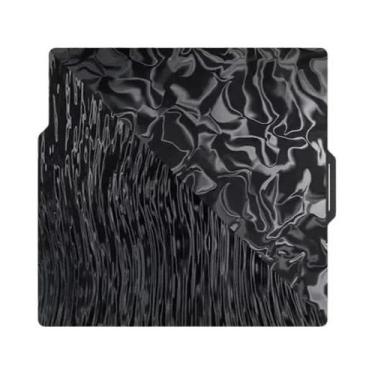 Imagem de Placa De Construção PEI Preta Lisa 257x257mm Para Impressora 3D Bambu 