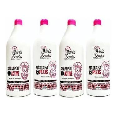 Imagem de Kit Escova Progressiva Profissional Alisamento Premium Liss - Maria Bo