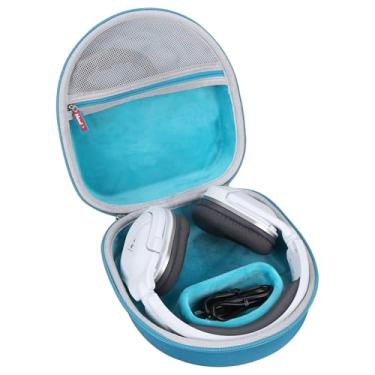 Imagem de Mchoi Capa de transporte rígida adequada para Turtle Beach Stealth 600/700 Gen 2 Fone de ouvido sem fio para jogos, capa protetora, apenas capa, azul