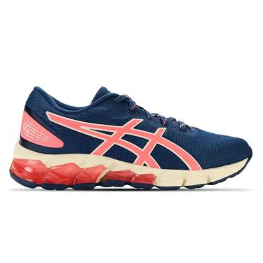 Imagem de Tênis Asics Gel Quantum 180 Fly Feminino - Azul Petróleo+Rosa