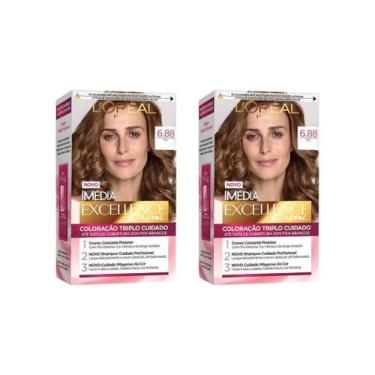 Imagem de Coloraçao Imedia 6.88 Mel Tabaco - Kit Com 2Un - Imédia