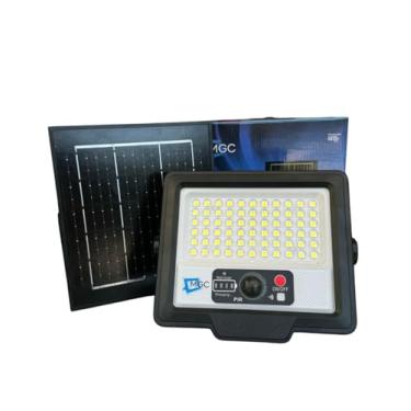 Imagem de Refletor Led Solar 300w Sensor Presença Fotocélula Controle