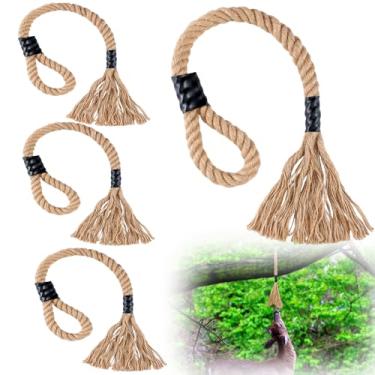 Imagem de Maasechs 4 peças de corda de raspar com aroma de juta para veado 76 cm corda de perfume para pendurar em qualquer lugar acessórios de caça para caça de veado